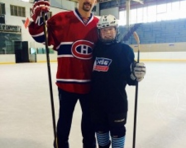 Adam (9) a Tomáš Plekanec (NHL)